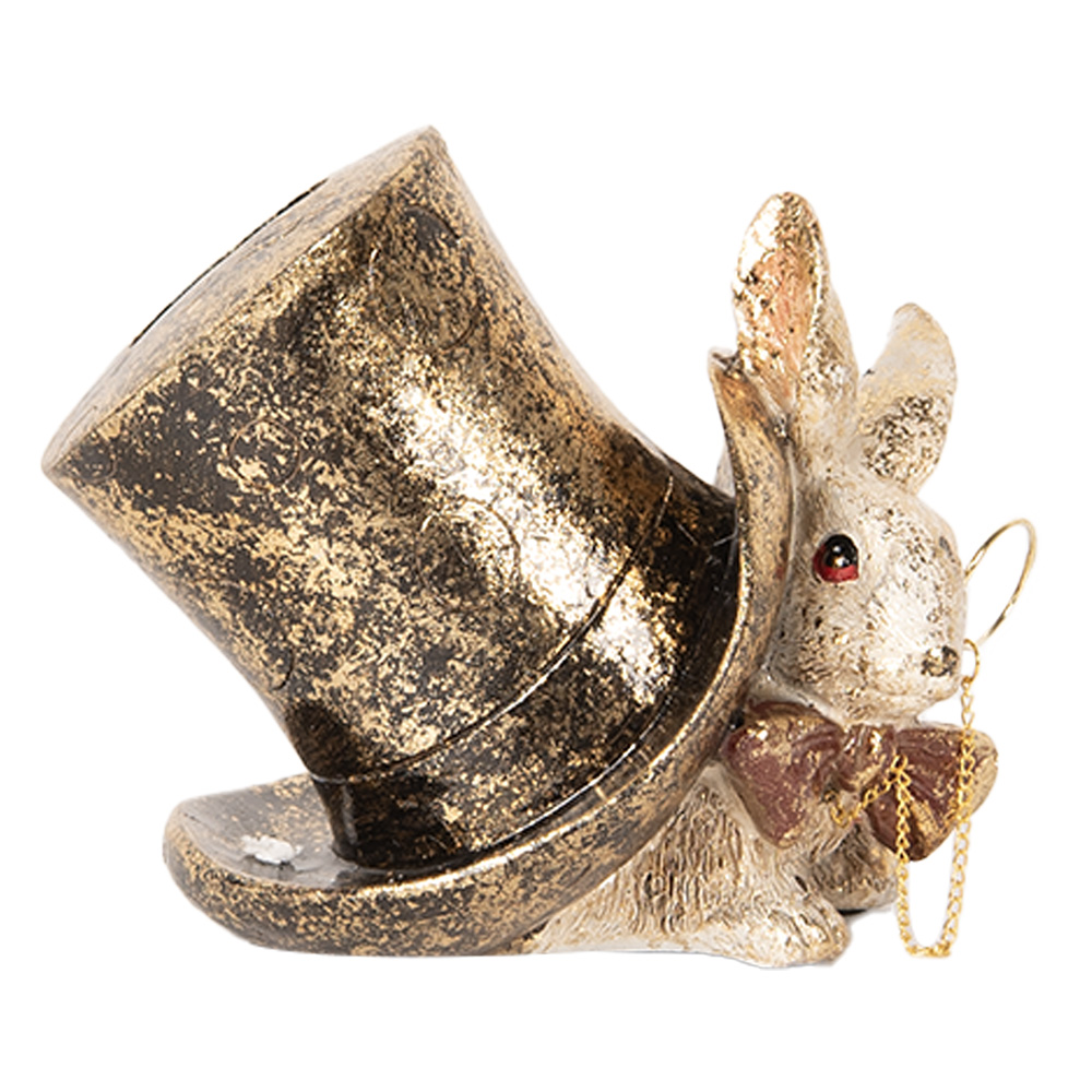 [6PR5490] Spaarpot konijn 14x10x11 cm