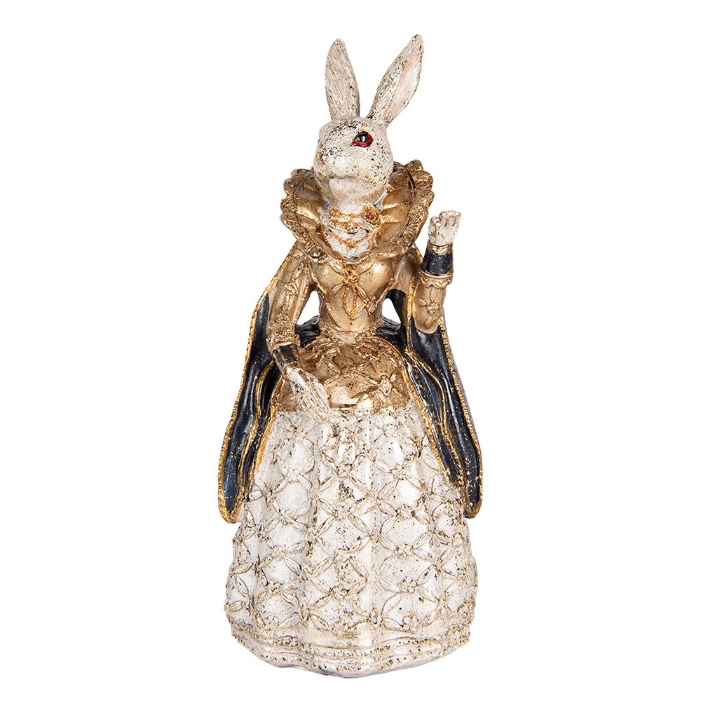 Decoratie konijn 11x10x24 cm