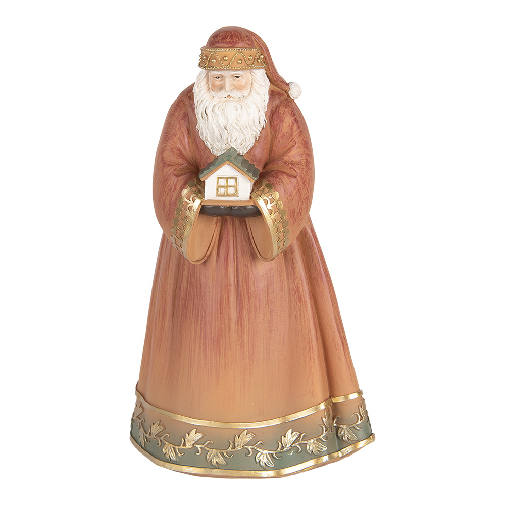 Decoratie kerstman 17x13x27 cm