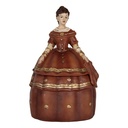 Scatola di gioielli Donna Rosso 19x16x29 cm