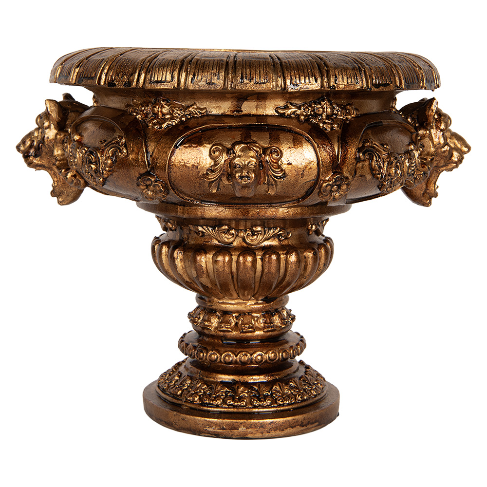 Decoratie bloempot 26x22x21 cm