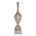 Décoration Ornement Gris Ø 11x43 cm