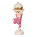 Dekoration Elfe Rosa Beige 12x8x21 cm