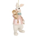 Decoratie Anhänger konijn 5x3x8 cm