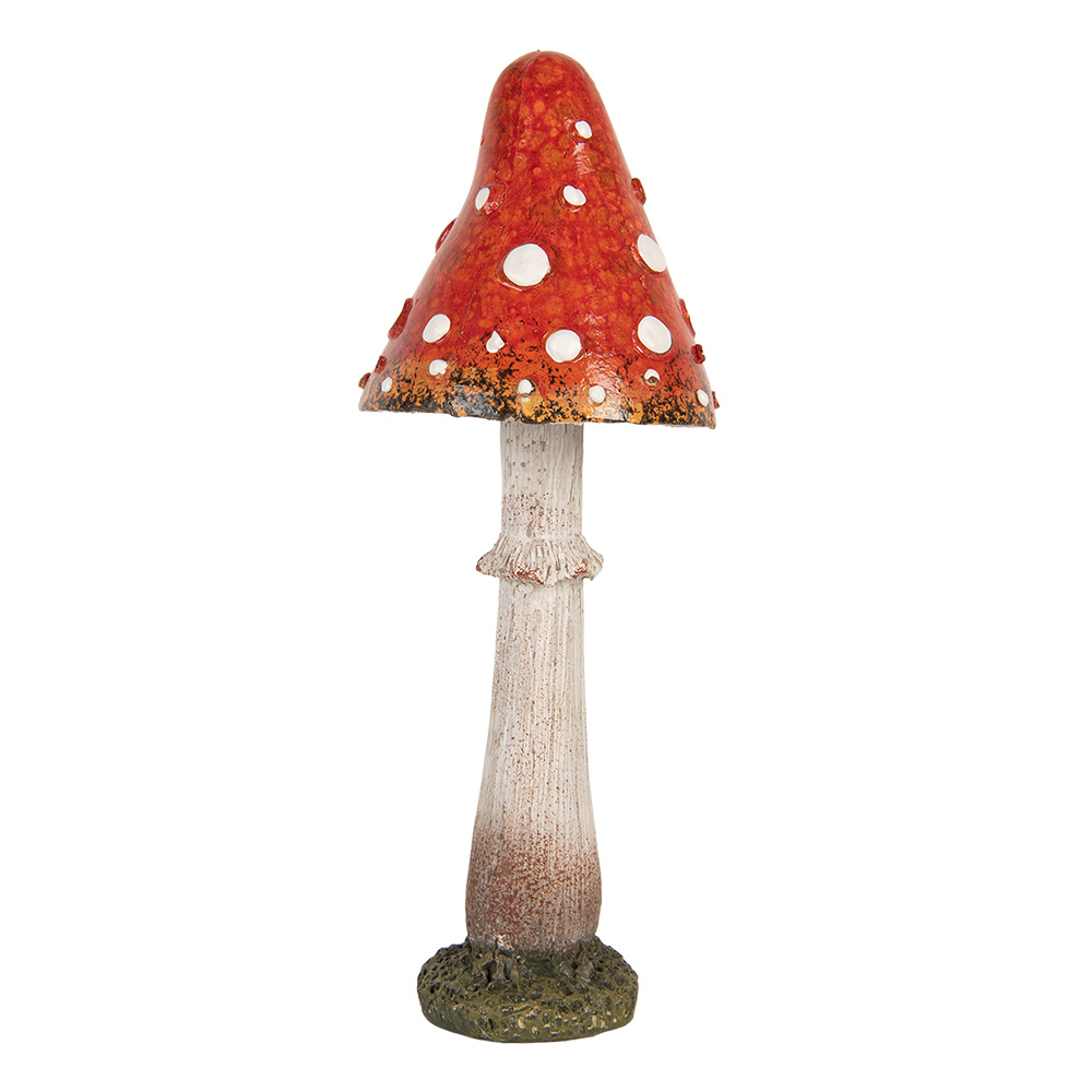 [6PR5742] Decoratie paddenstoel Ø 9x23 cm