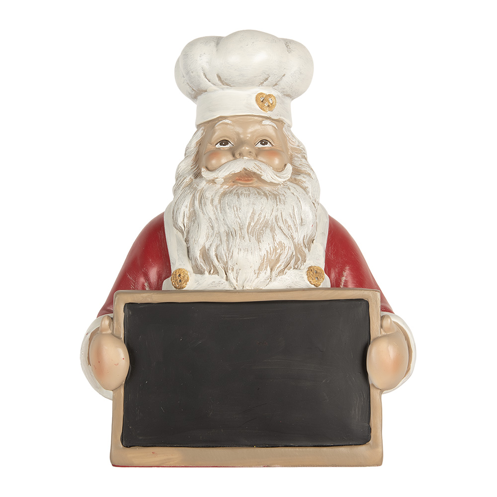 Decoratie kerstman 24x16x30 cm