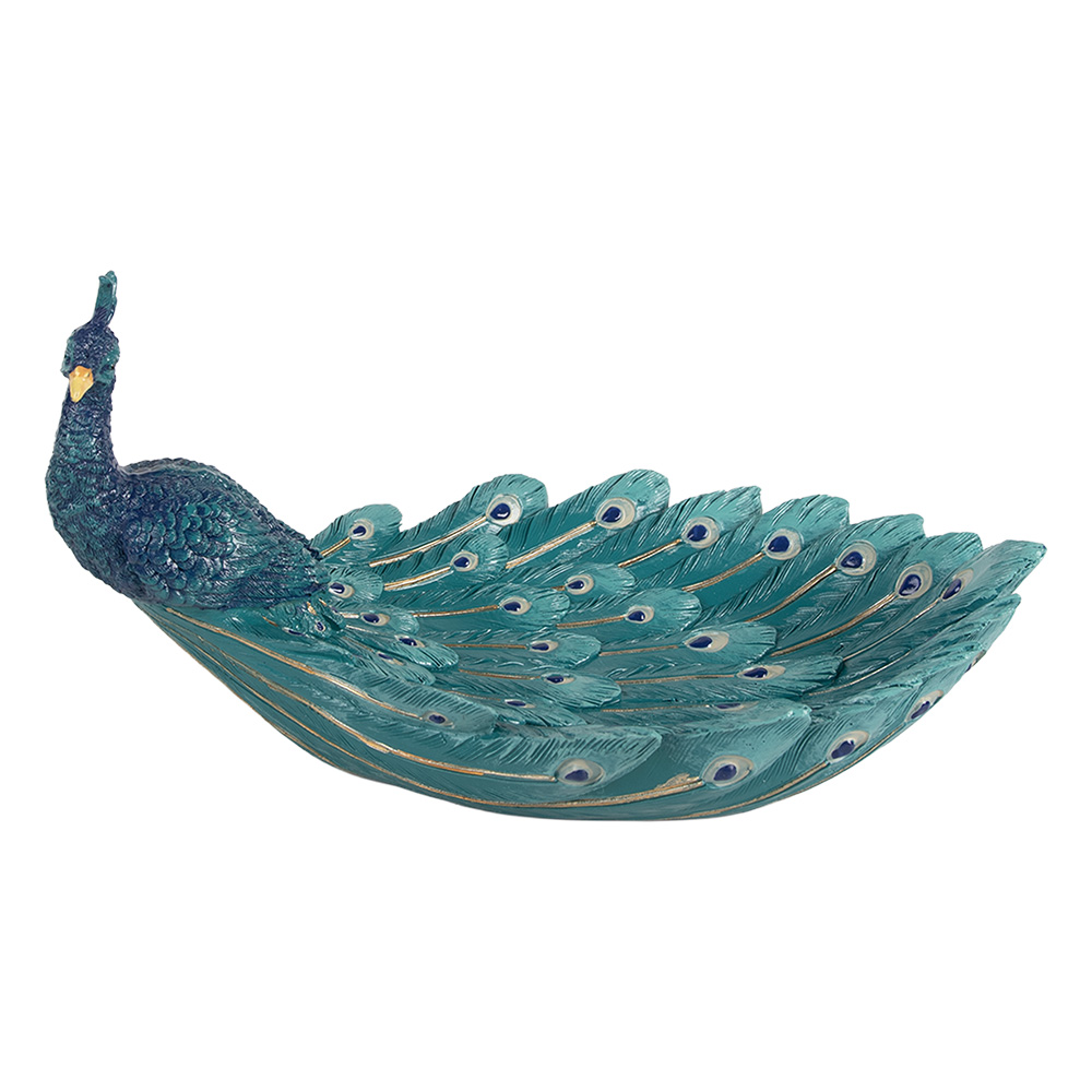 [6PR5800] Dekoschale Blau 30x19x16 cm