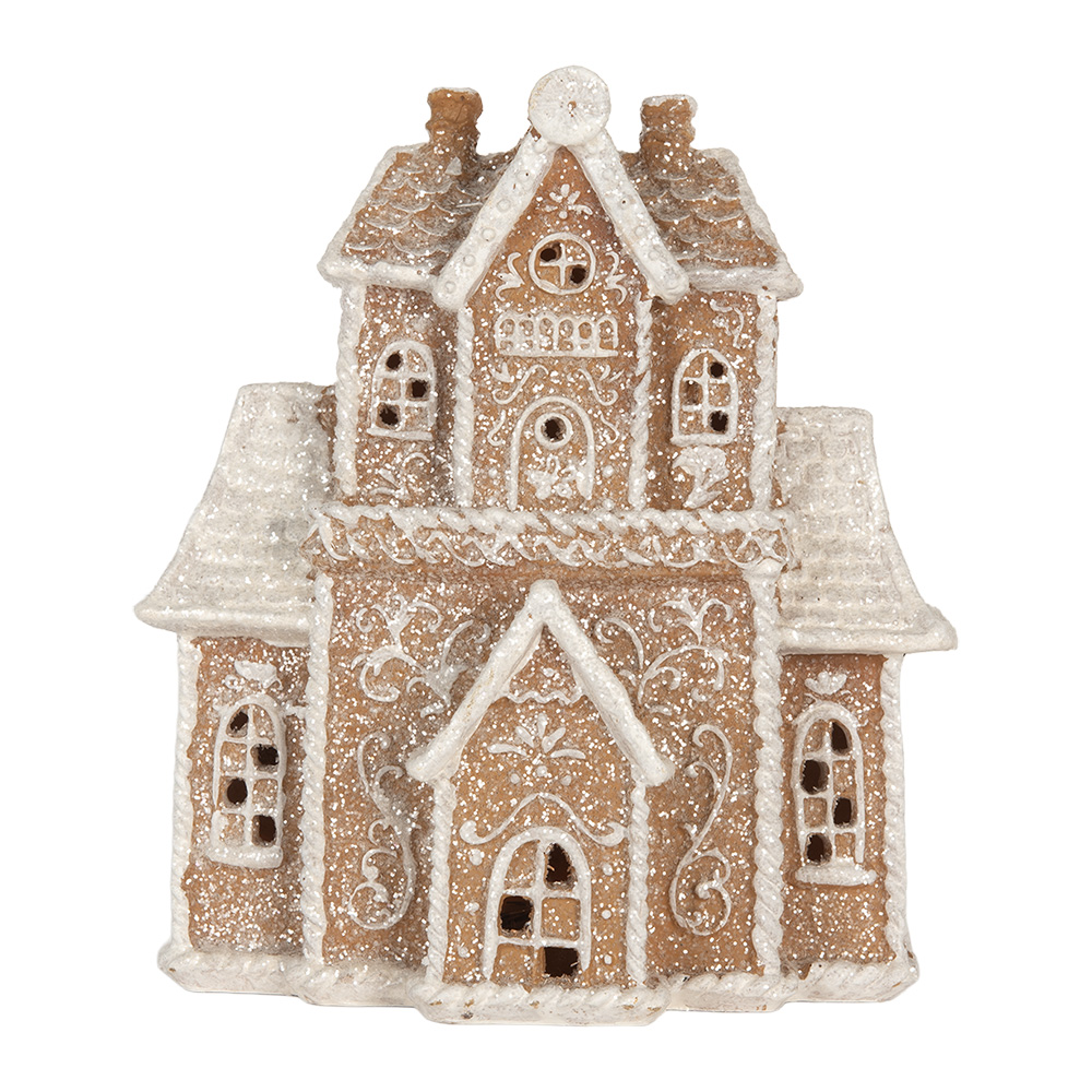 [6PR5805] Decoratie huis met LED 18x9x20 cm