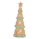 Decorazione Natalizie Albero di natale Marrone Verde Ø 9x25 cm