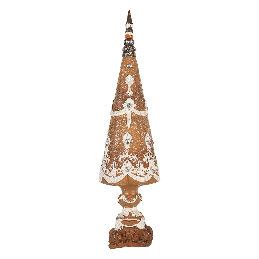 [6PR5835] Decoratie kerstboom Ø 10x38 cm