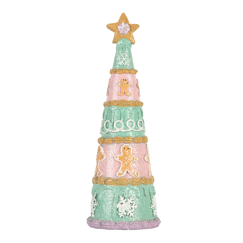 Decoratie kerstboom Ø 9x25 cm