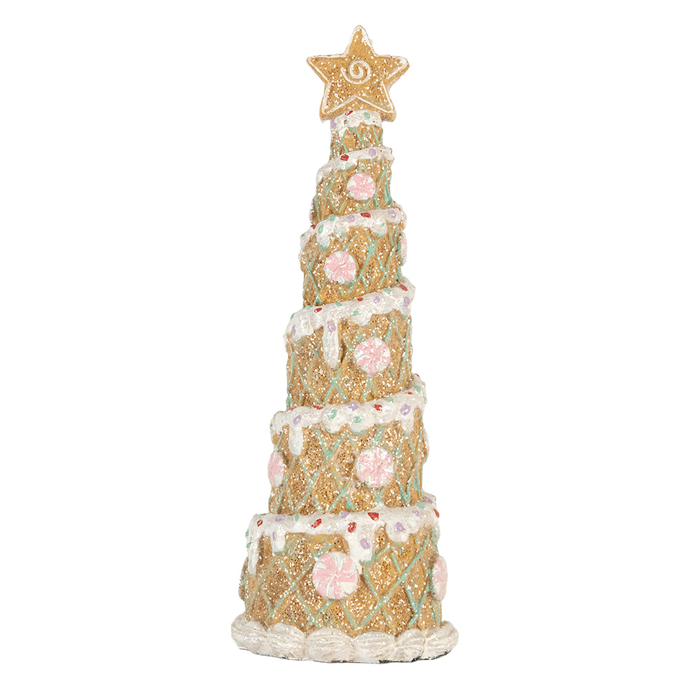 [6PR5866] Decoratie kerstboom Ø 9x25 cm