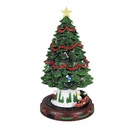 Weihnachtsdeko Weihnachtsbaum mit LED Grün Rot Ø 24x46 cm / 3xAA
