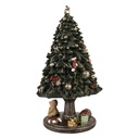 Boîte à musique Sapin de Noël Vert Couleur or Ø 13x23 cm