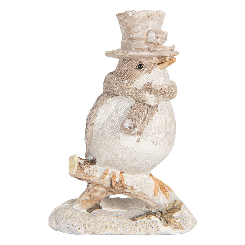 [6PR5925] Decoratie vogel 5x3x8 cm