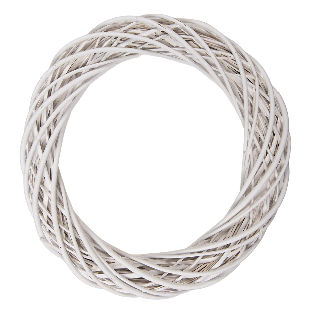 [6RO0600LW] Decoratie krans Ø 50x9 cm