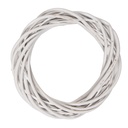 Decoration Garland White Ø 20x4 cm