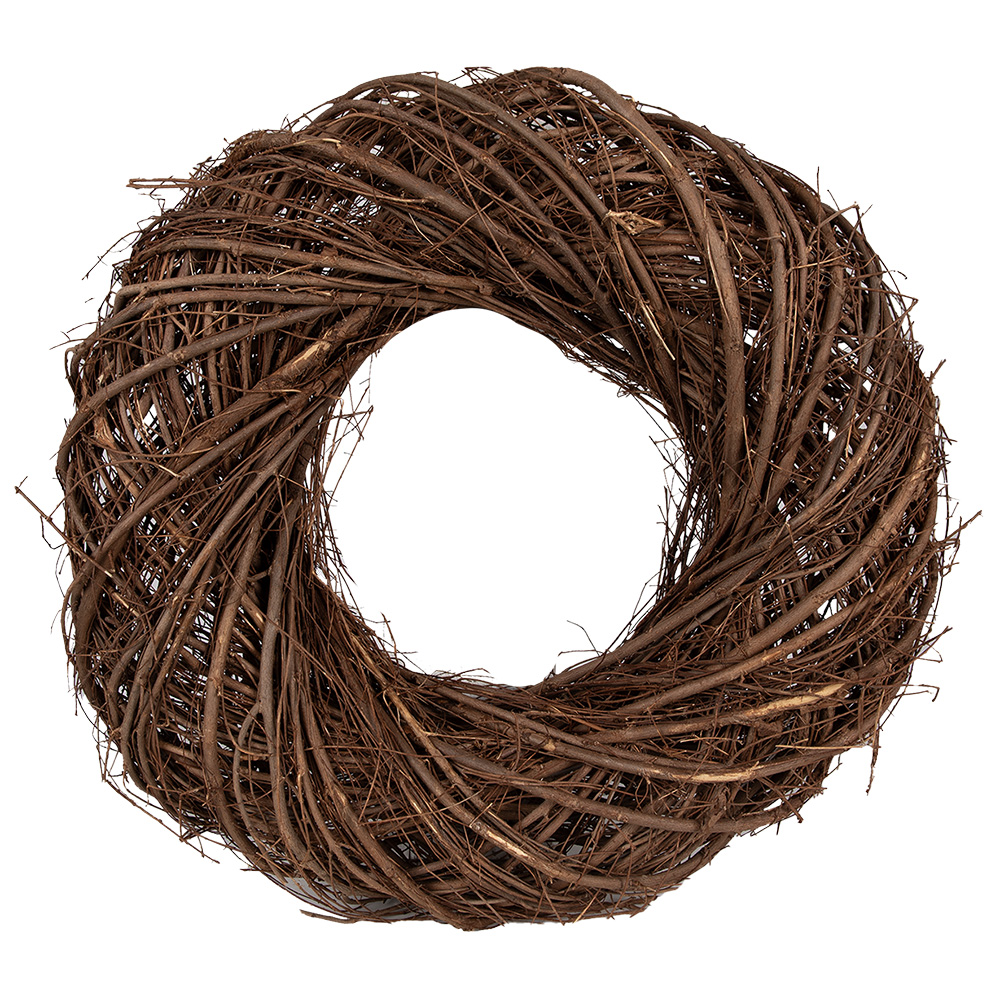[6RO0601L] Decoratie krans Ø 45x12 cm