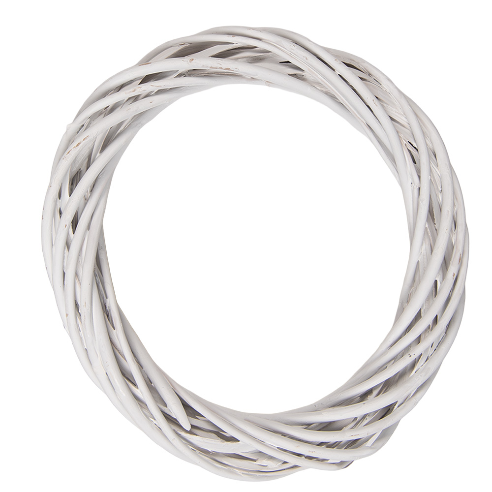 [6RO0603XSW] Decoration Garland White Ø 20x4 cm