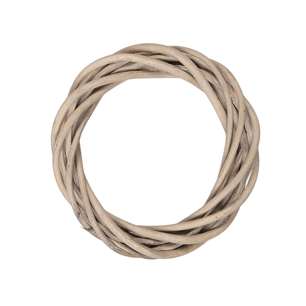 [6RO0603XXS] Decoration Couronne Marron Ø 10x2 cm