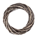 Decoration Kranz Braun Beige Ø 30x6 cm