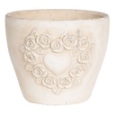 Vaso per fiori 17x17x15 cm