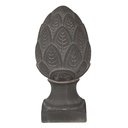 Image de décoration pomme de pin Gris Ø 13x26 cm