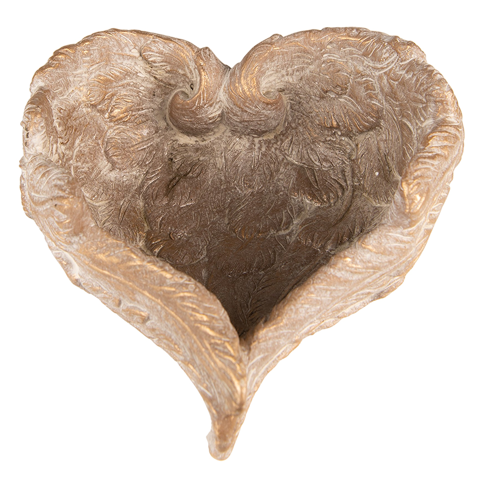 [6TE0436] Bloempot hart 23x25x10 cm