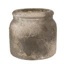 Flower Pot Inside Grey Beige Ø 17x16 cm