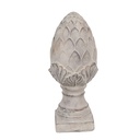 Statua Decorativa Pigna Grigio Ø 14x33 cm