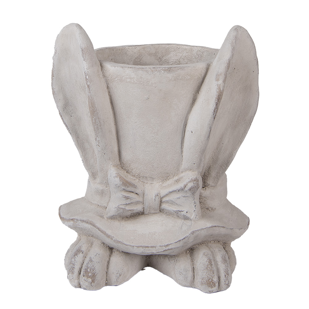 [6TE0553L] Pot de fleurs d`intérieur Beige 20x20x25 cm