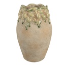 Pot de fleurs d`intérieur Beige Jaune Ø 18x27 cm