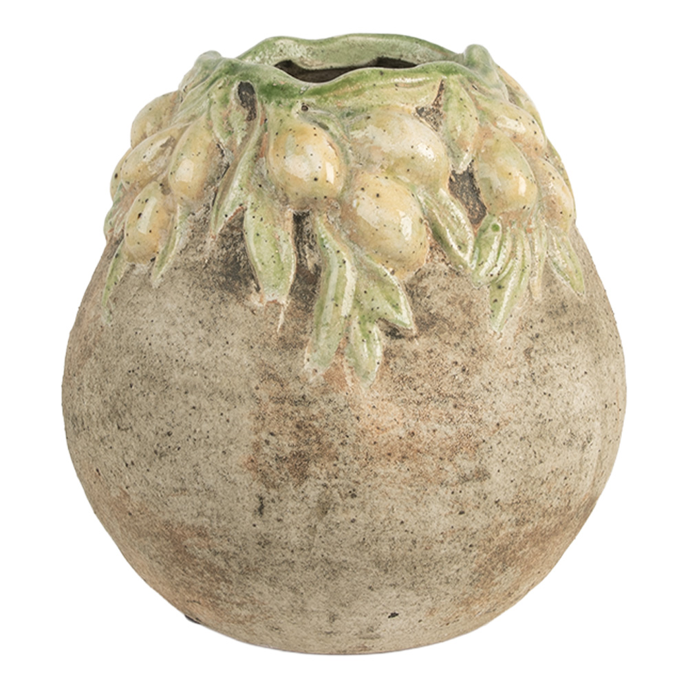 [6TE0585] Vaso per fiori Ø 18x18 cm