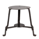 Plant Table Black 18x18x22 cm