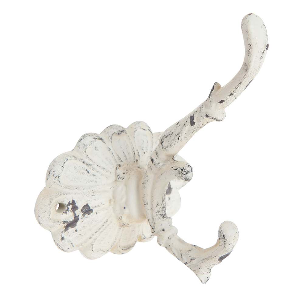 [6Y2283W] Wall Hook White 10x10x13 cm