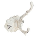 Gancio Appendiabiti Bianco 10x10x13 cm