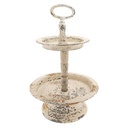 Alzatina 2 Livelli Beige Ø 22x34 cm