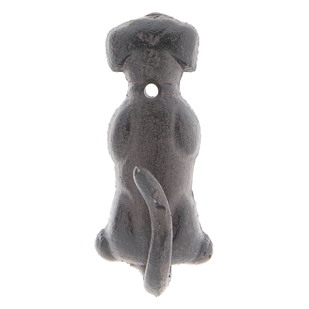 [6Y3046] Wandhaak hond 5x4x10 cm
