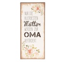 Textschild Beige 13x1x30 cm