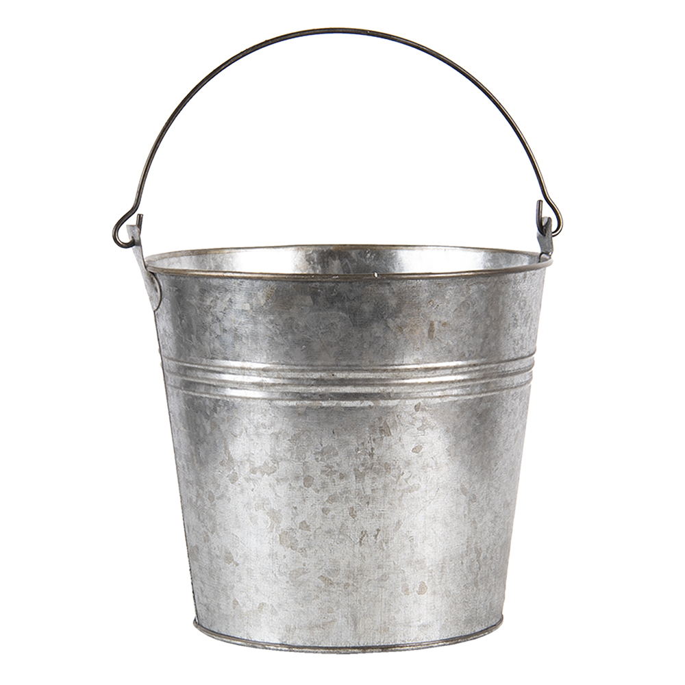 [6Y4313] Decoratie emmer Ø 18x16/26 cm