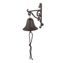 Campanello Porta Ghisa Marrone 14x11x18 cm