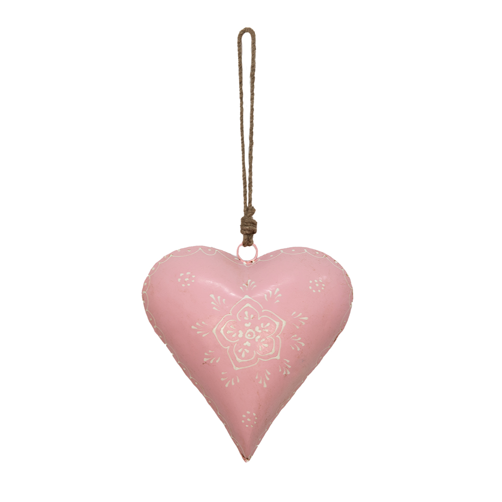 Decoratie hanger hart 20x6x20 cm
