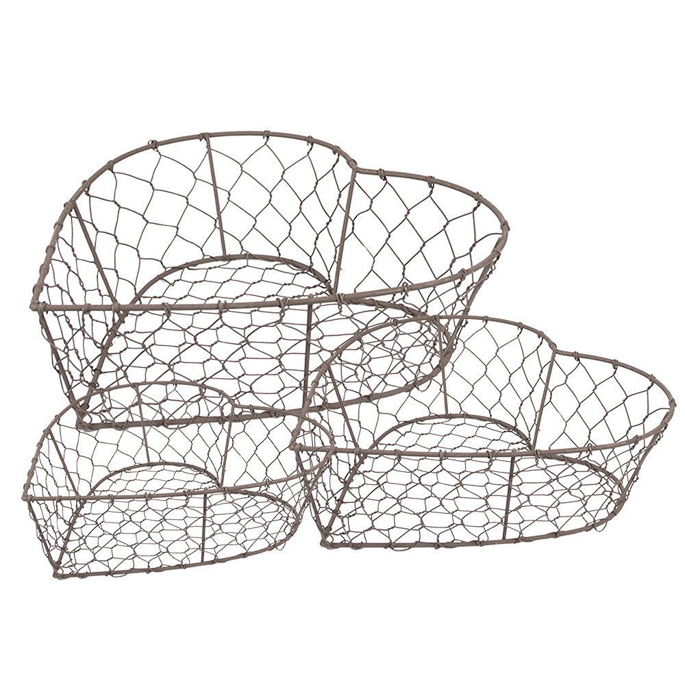 [6Y5483] Manden (3) 25x23x11 / 22x20x10 / 19x18x8 cm