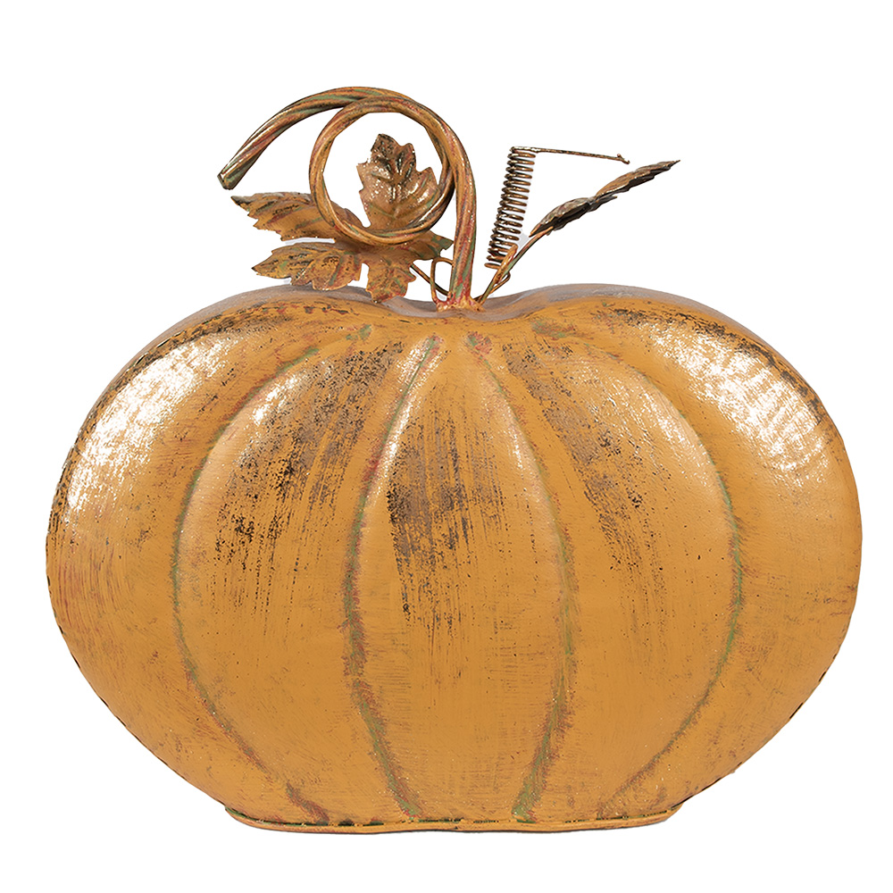 Decorazione Zucca Arancio 34x15x32 cm