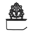 Toilettenpapierhalter Schwarz 25x7x16 cm