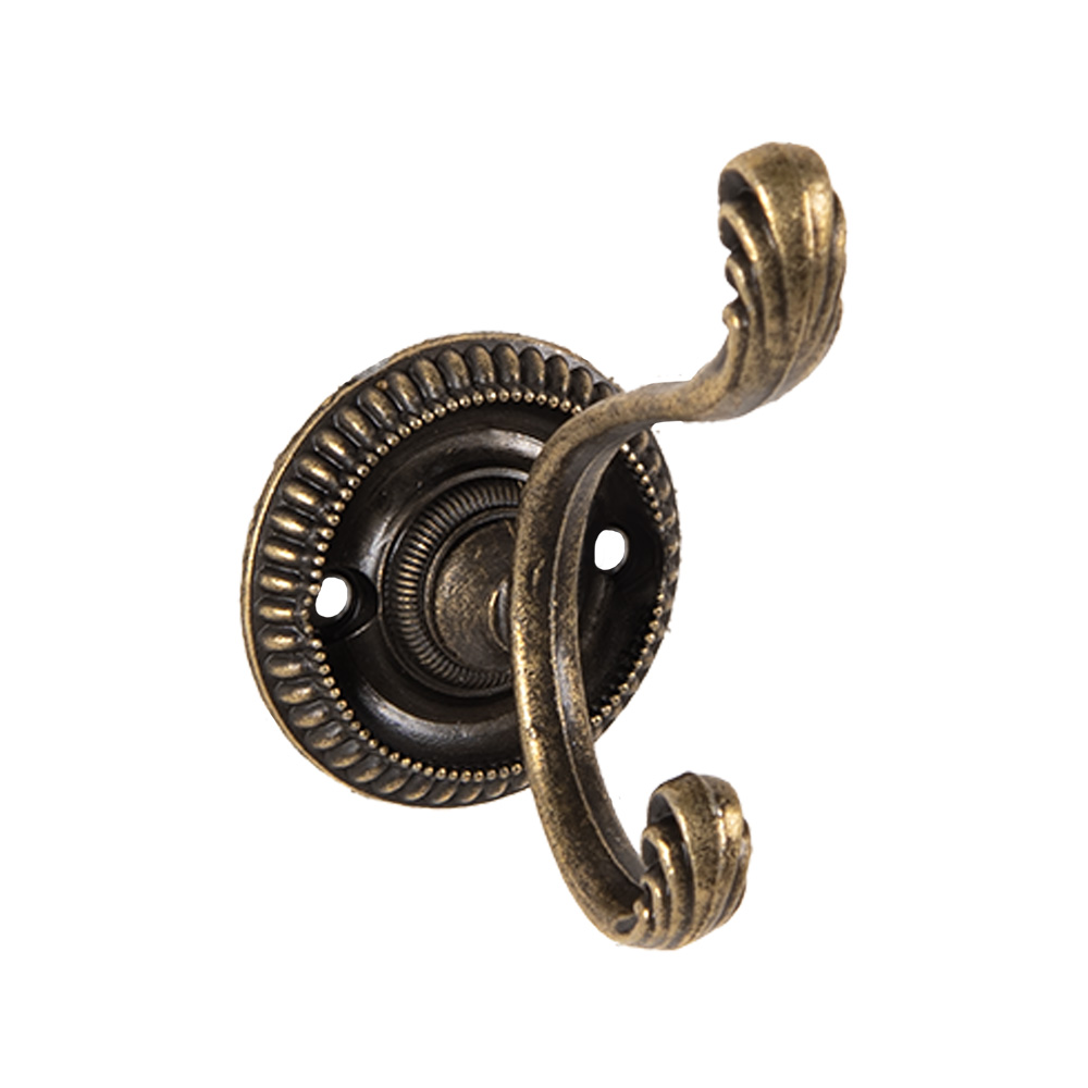 [6Y5723] Gancio Appendiabiti Marrone 4x6x7 cm