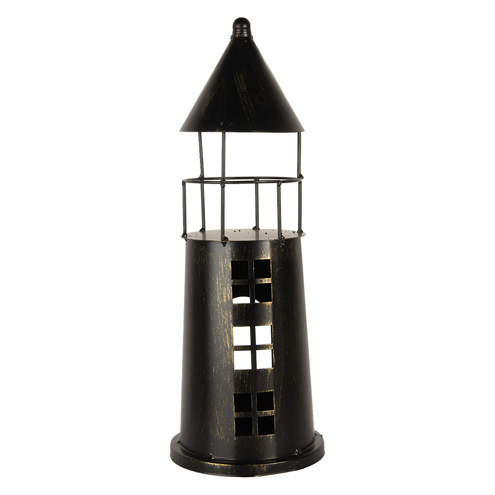 [6Y5790] Decoratie vuurtoren Ø 16x45 cm