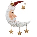 Wall Decoration Santa Claus White Red 41x3x53 cm