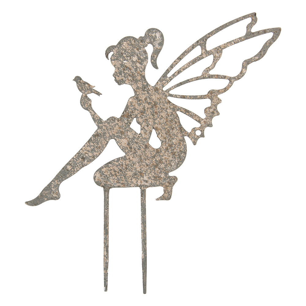 [6Y5826] Tuinprikker elfje 37x1x38 cm