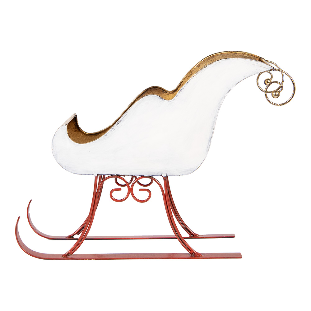 [6Y5843] Decoratie slee 38x15x28 cm